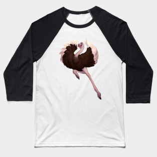 Ostrich Baseball T-Shirt